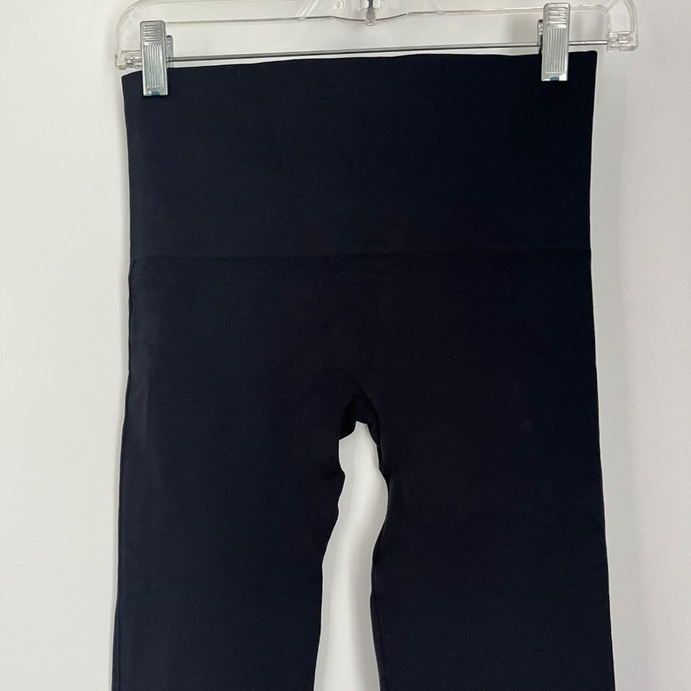 Spanx Solid Black Stretch Pull On Compression Sha… - image 4